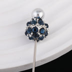 Colored Crystal Glass Alloy Beads with Straight Hole