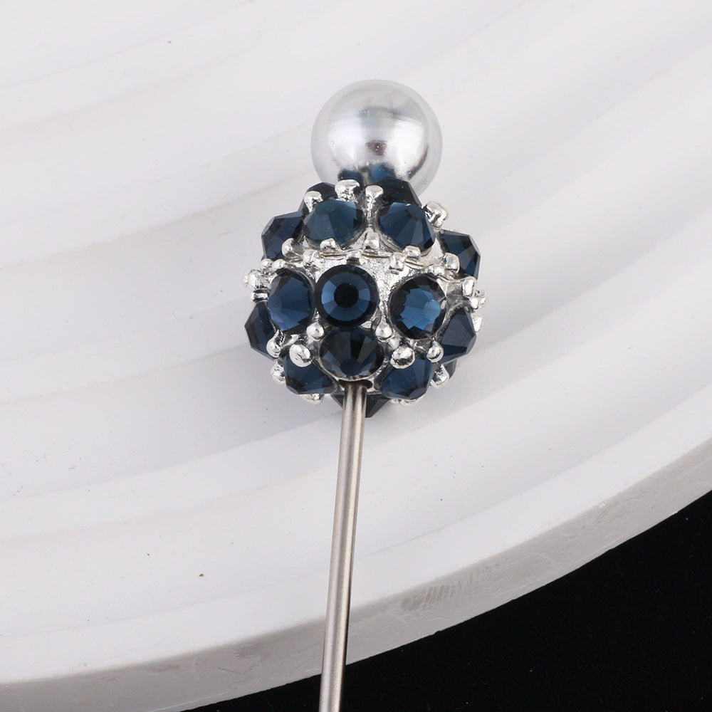 Colored Crystal Glass Alloy Beads with Straight Hole