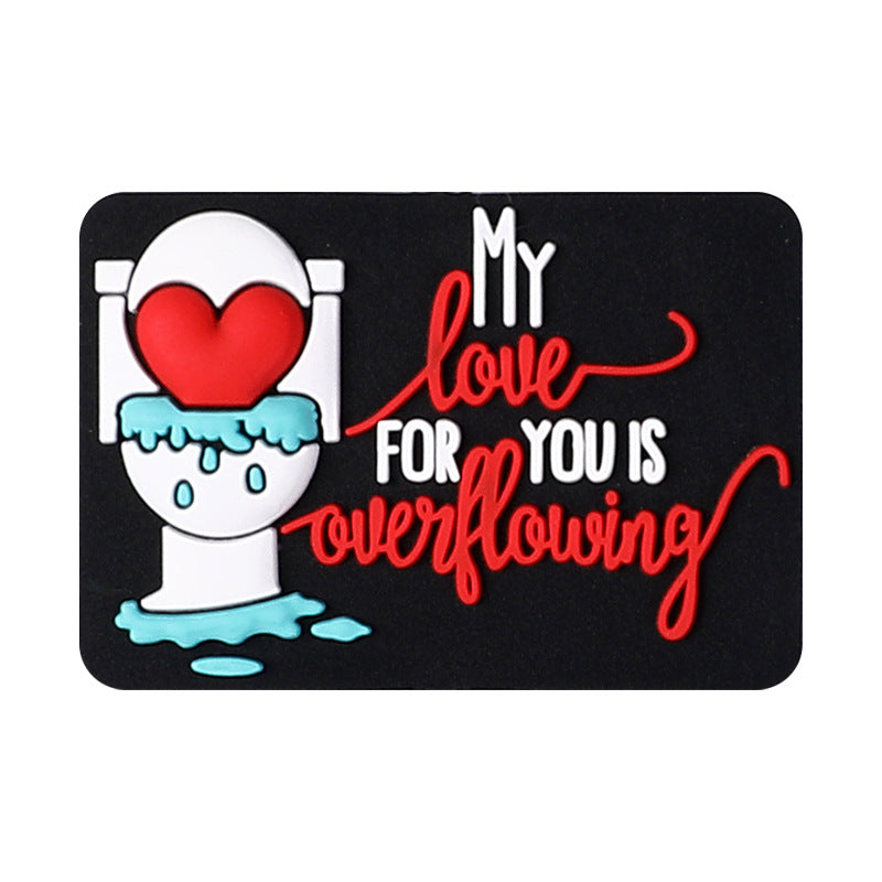 Cow themed, inscription, poop angel, silicone focal beads - different varieties and style