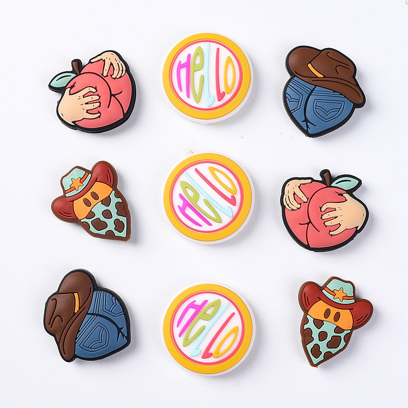 Food-grade silicone focal beads