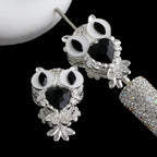 Heavy-Duty Double-Sided Owl Alloy Charm