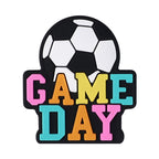 Game Day silicone focal bead