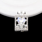 Kimhatter Mini Perfume Bottle Alloy Charm Bead with Straight Hole