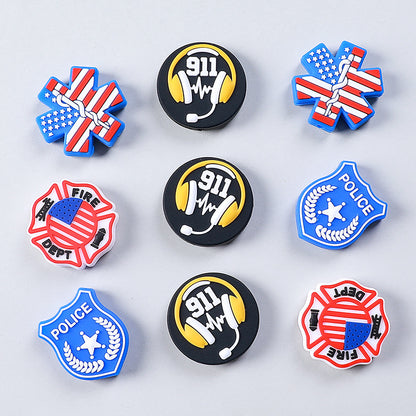 Badge silicone focal beads