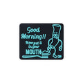 Quirky epoxy letter silicone focal bead