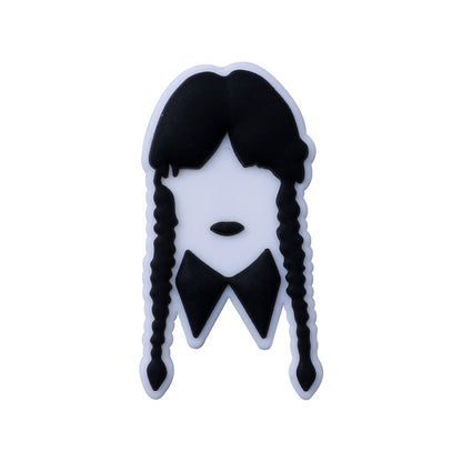 Gothic themed silicone focal beads