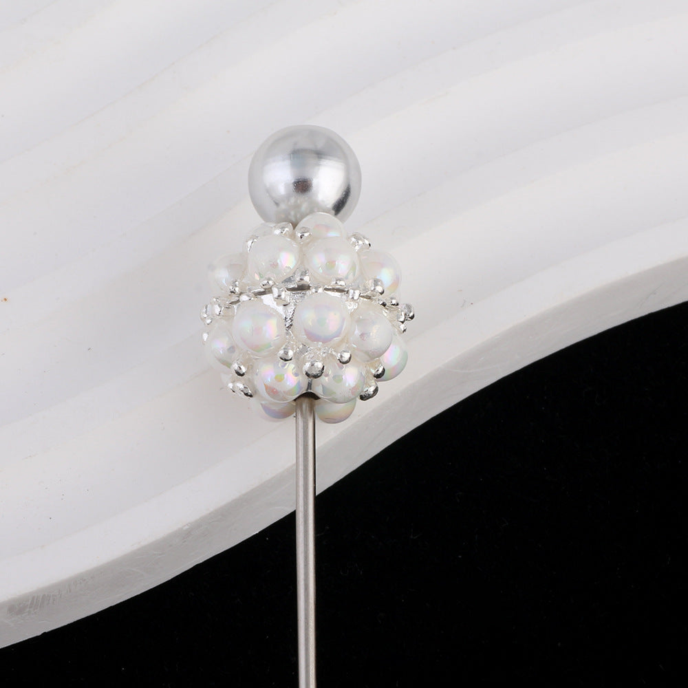 Colored Crystal Glass Alloy Beads with Straight Hole