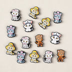 New kitten silicone focal beads