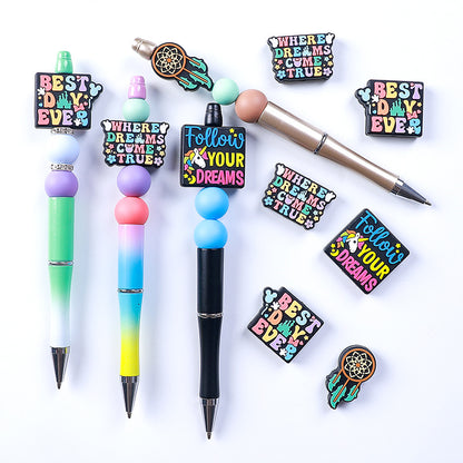 Creative cartoon silicone focal bead