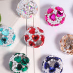 Rhinestone Heart Luxury Pearl Diamond Ball Bead