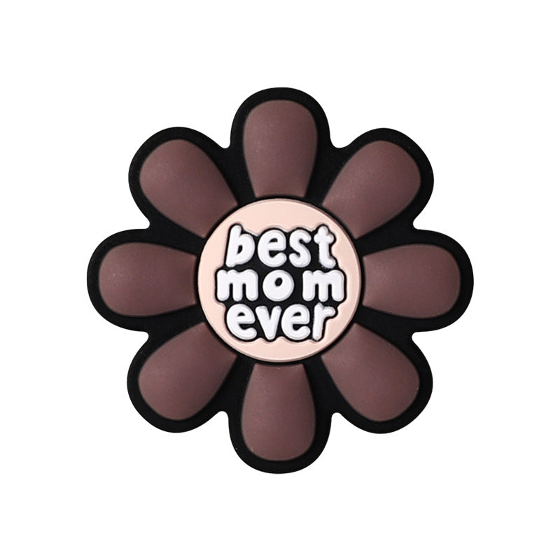 MAMA themed silicone focal beads