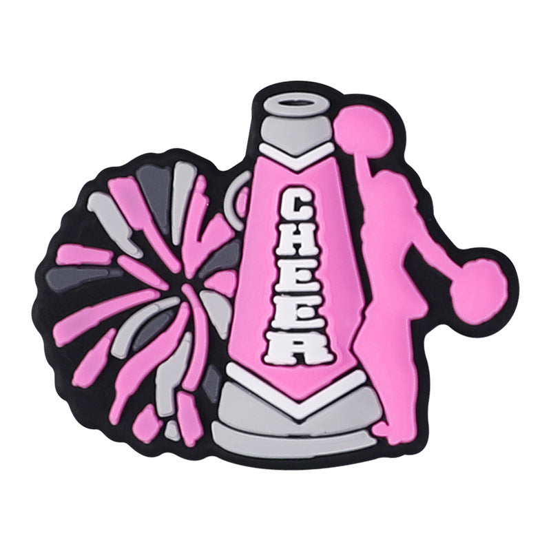 Game Day silicone focal bead