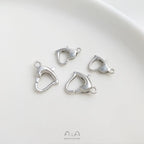 14K gold-plated 18K real gold spring buckle necklace bracelet ending lobster connection buckle DIY handmade material accessories