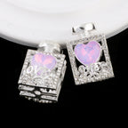 Kimhatter Mini Perfume Bottle Alloy Charm Bead with Straight Hole