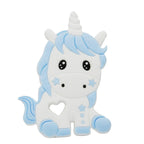 Baby cartoon highland cow, bear, unicorn, panda, dinosaur silicone focal bead