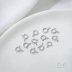 14K gold-plated 18K real gold spring buckle necklace bracelet ending lobster connection buckle DIY handmade material accessories