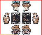 DIY Silly cow silicone focal bead