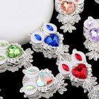 Heavy-Duty Double-Sided Owl Alloy Charm