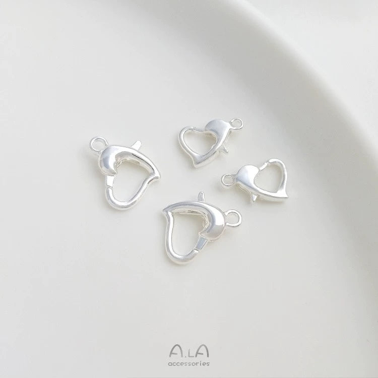 14K gold-plated 18K real gold spring buckle necklace bracelet ending lobster connection buckle DIY handmade material accessories