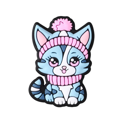 New kitten silicone focal beads