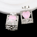 Kimhatter Mini Perfume Bottle Alloy Charm Bead with Straight Hole