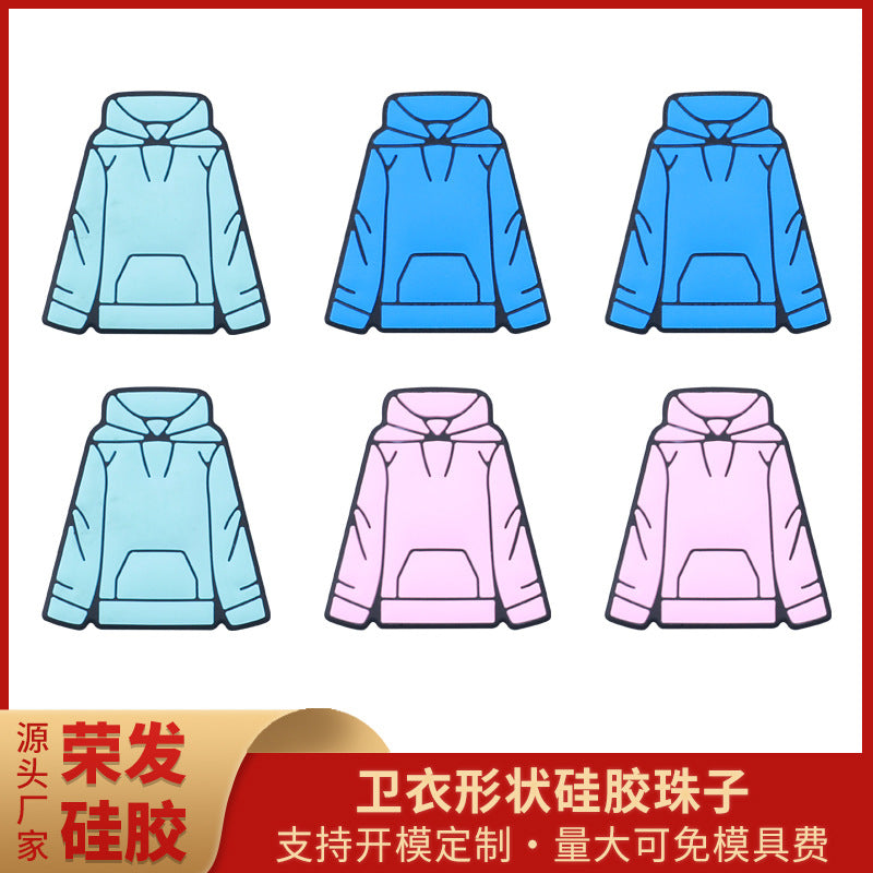 DIY Hoodie silicone focal bead