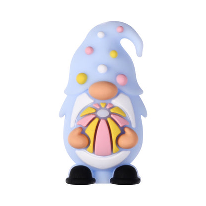 Summer 3D Cartoon Gnome silicone bead