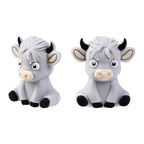 3D Highland cow DIY silicone beads