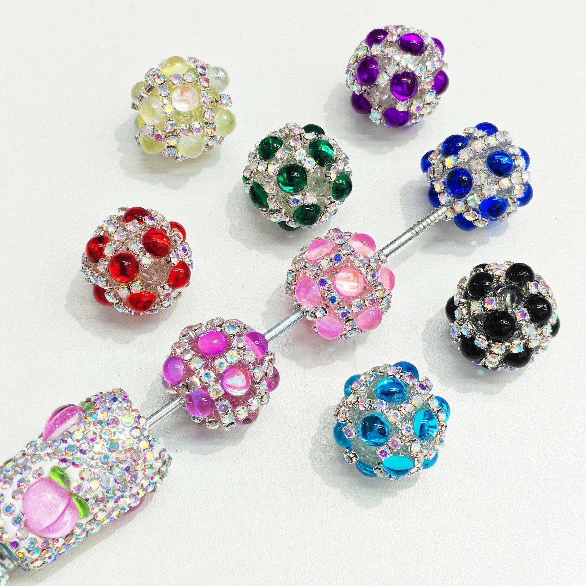 Kimhatter Cat's Eye Heart Heavy Duty Bead
