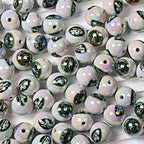 16mm NFL Football Team Beads – Double-Sided Acrylic Round Beads for Game Day Jewelry & Crafts