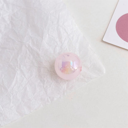 Colorful Jelly Style Round Beads – Acrylic, 12mm & 16mm, 30pcs Candy Color Mix