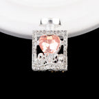 Kimhatter Mini Perfume Bottle Alloy Charm Bead with Straight Hole