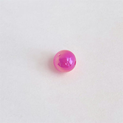 Colorful Jelly Style Round Beads – Acrylic, 12mm & 16mm, 30pcs Candy Color Mix
