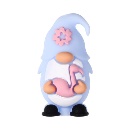 Summer 3D Cartoon Gnome silicone bead