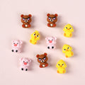 Cute animal 3D Silicone Beads