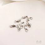 14K gold-plated 18K real gold spring buckle necklace bracelet ending lobster connection buckle DIY handmade material accessories