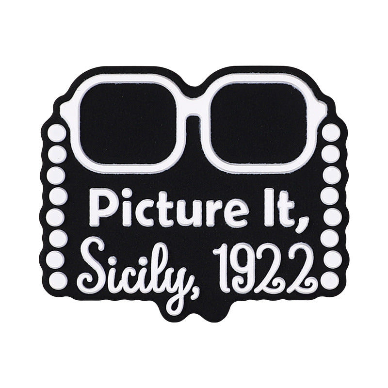 Inscription silicone focal beads