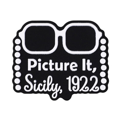 Inscription silicone focal beads