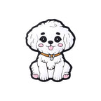 Dog shaped silicone focal bead