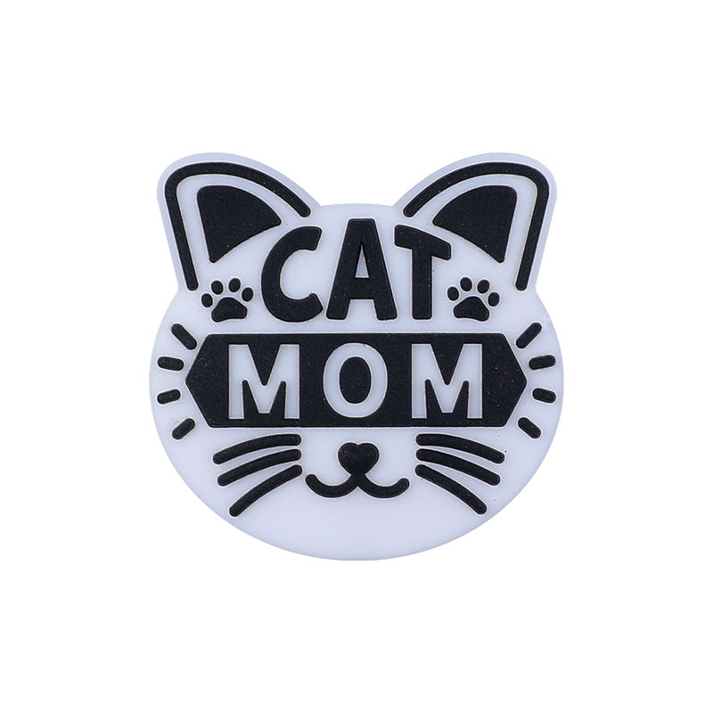 DIY Mom series silicone focal beads