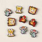 DIY high-appearation-level cartoon silicone beads, animal butterfly bird focal bead