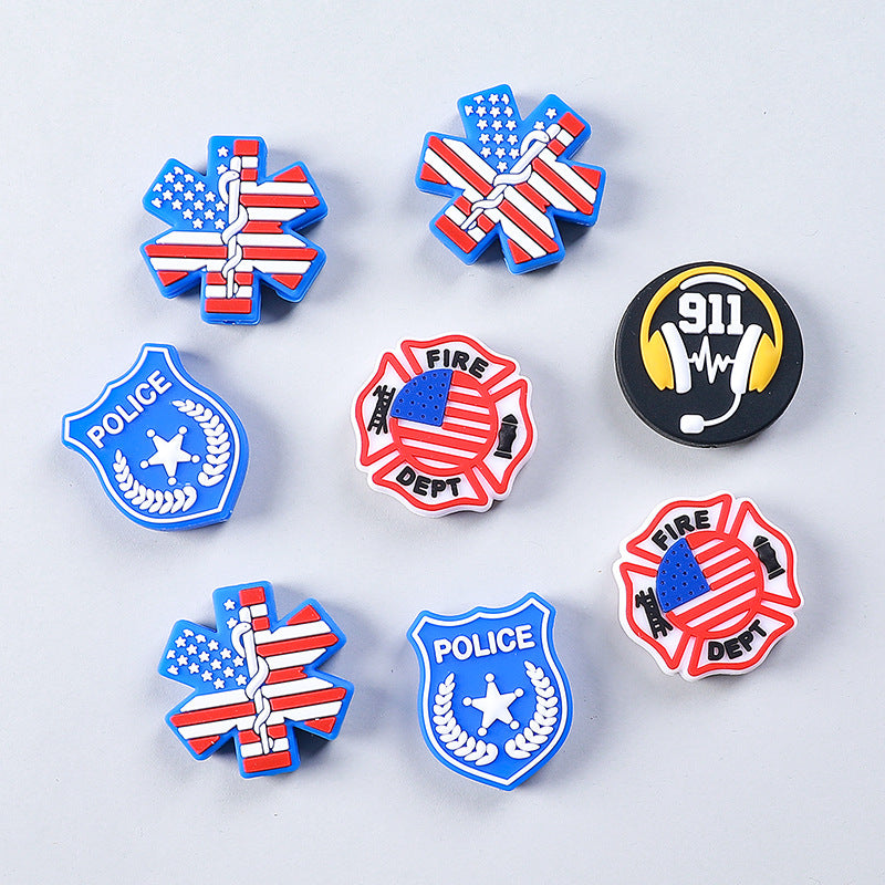Badge silicone focal beads