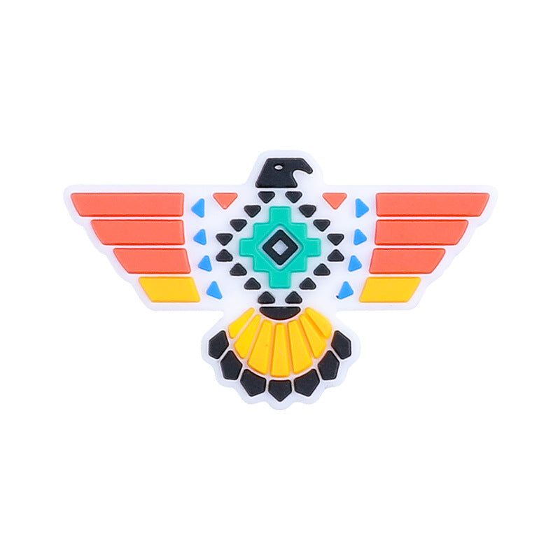 Bull head silicone focal bead