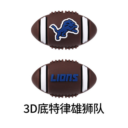NFL Football 3D Silicone DIY Beads