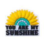 DIY Sunflower dwarf silicone focal bead