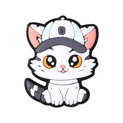 New kitten silicone focal beads