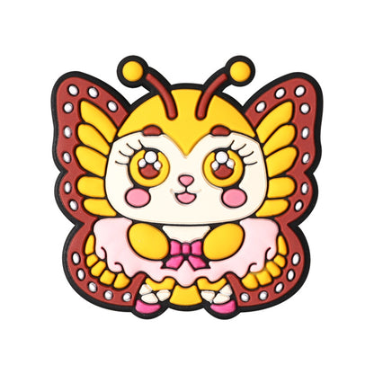 DIY high-appearation-level cartoon silicone beads, animal butterfly bird focal bead