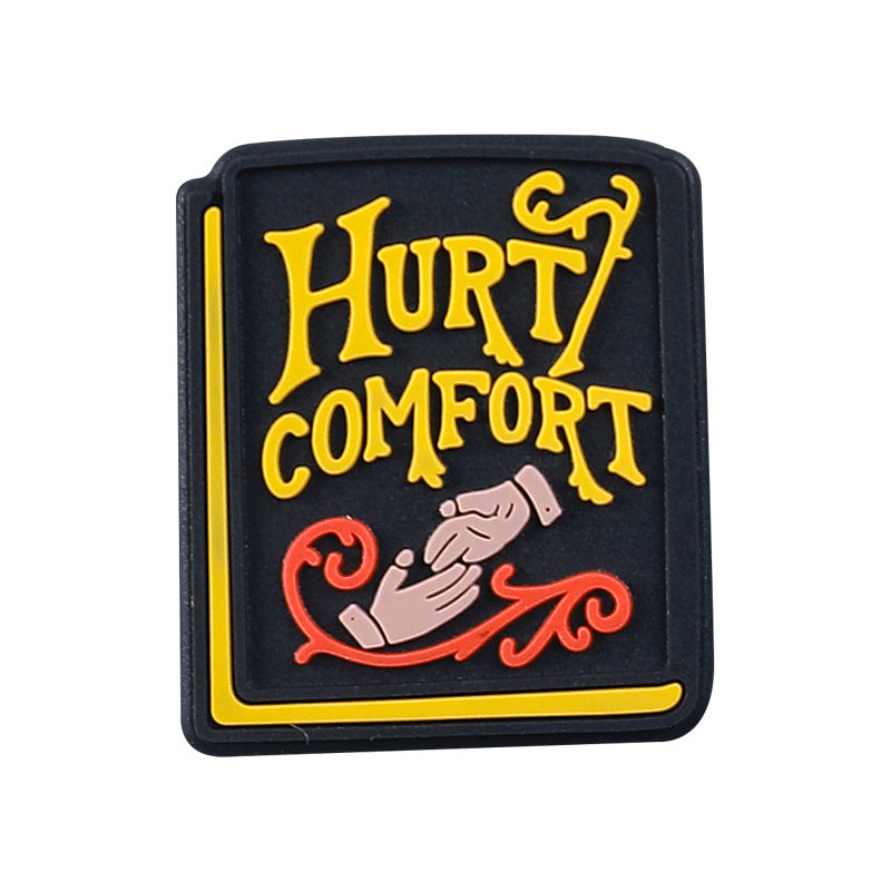 Gothic themed silicone focal beads