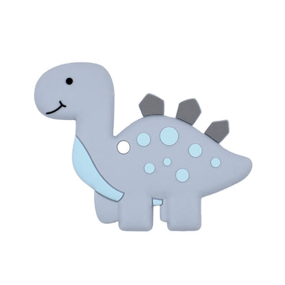 Baby cartoon highland cow, bear, unicorn, panda, dinosaur silicone focal bead