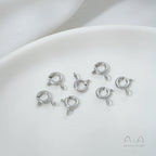 14K gold-plated 18K real gold spring buckle necklace bracelet ending lobster connection buckle DIY handmade material accessories